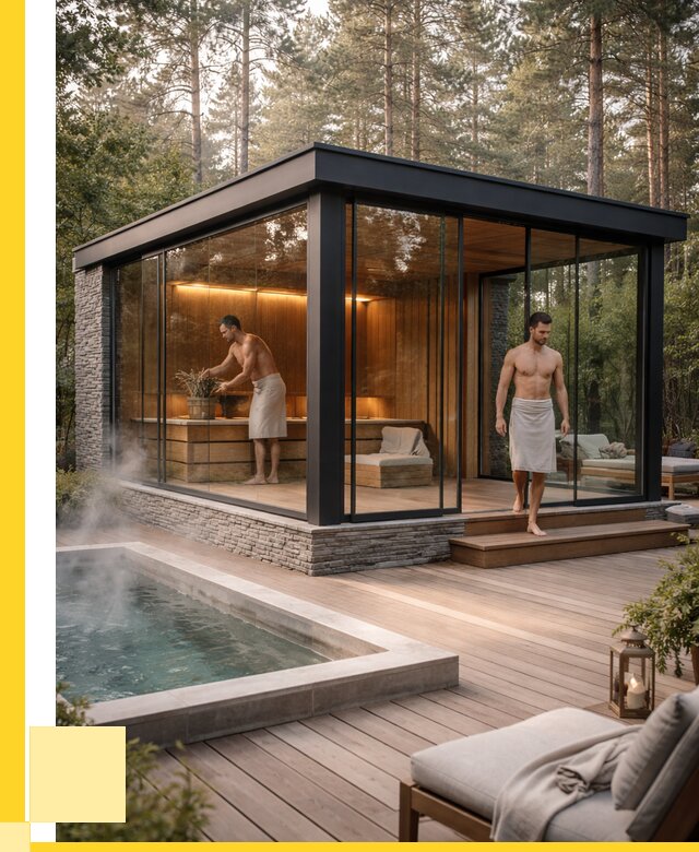 Стеклянные бани и двери в Малгобеке от 464310 р. | ЭриданМлг