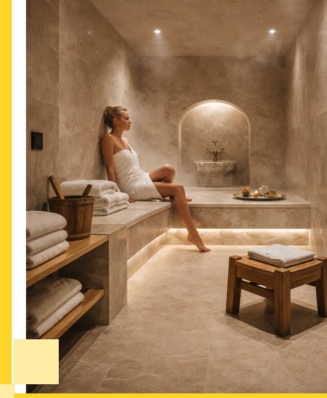 Хамам в квартире под ключ в Малгобеке от 309540 р. | ЭриданМлг