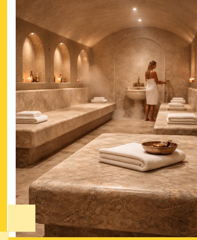 Лежаки для хамама в Малгобеке под ключ от 36113 р. | ЭриданМлг