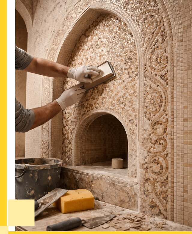 Мозаика для хамама в Малгобеке под ключ от 5159 р. | ЭриданМлг