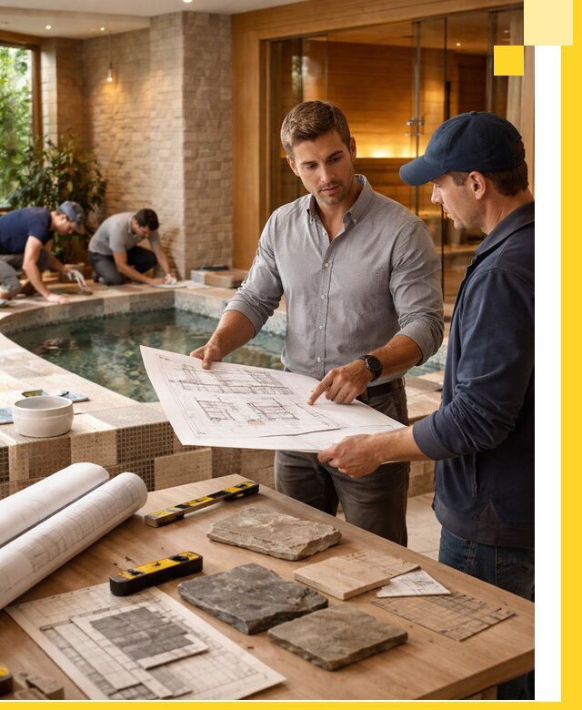 Проектирование SPA зон под ключ в Малгобеке с инженерией